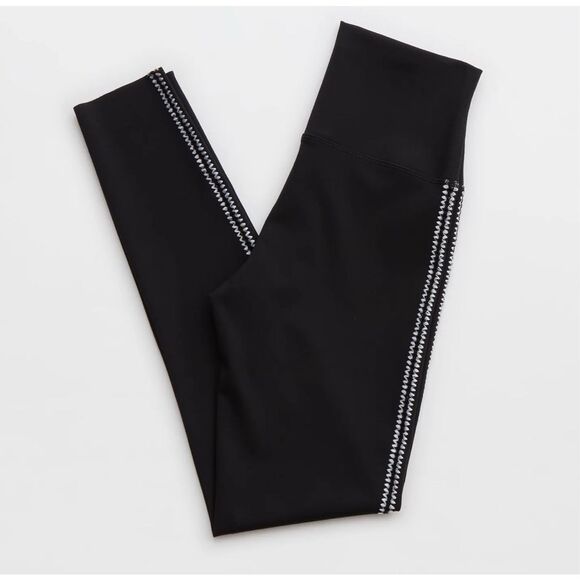 OFFLINE by Aerie Goals Crochet Inset Legging Size XS NWT - Picture 2 of 5